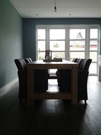 Bauholz Esstisch Landau mit Lack