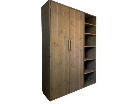 Bauholzmöbel - Schrank Friedberg mit Lack