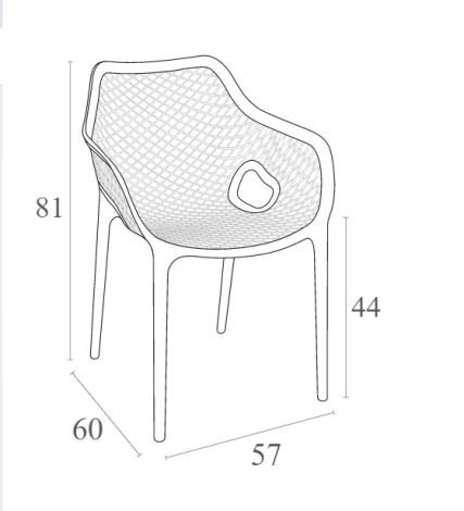 Bauholz Beistelltisch Friesing mit Lack