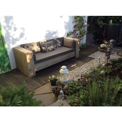 Bauholz Lounge Sofa Lounge Sofa Garten